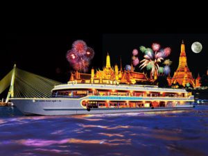 激レア未開封!!バドワイザー 飛行船ダイキャストバンク タイ・バンコク・ホワイトオーキッド号・ディナークルーズ・割引